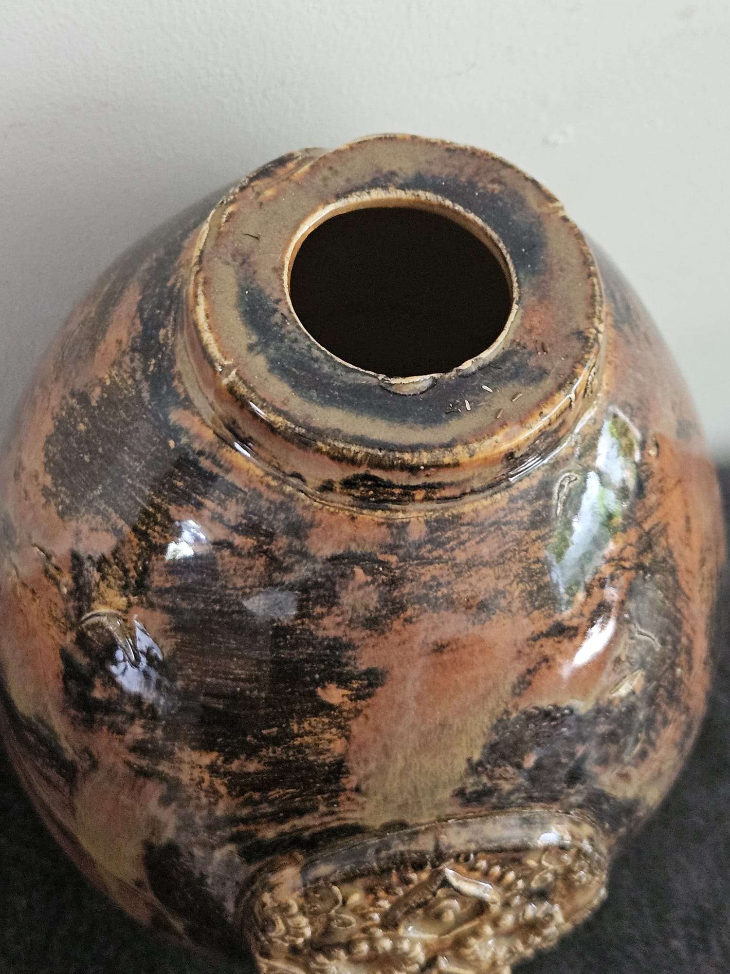 Death on Mars Ceramic Vase