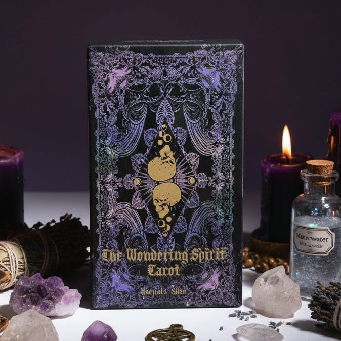 Wondering Spirit Tarot Deck – Ethereal Insight & Transformation, 78 cards, 10×6 cm