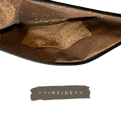 Eco-Chic Vegan Cork Shoulder Bag with Wallet – Floral Paisley Design