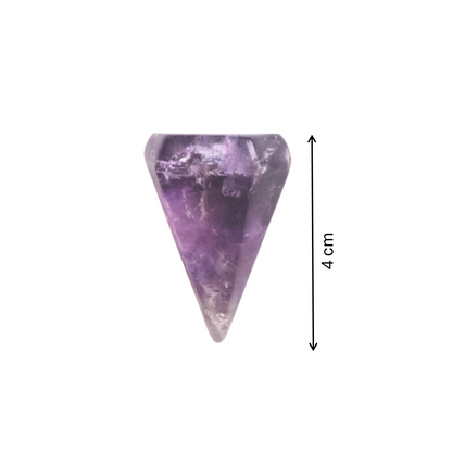 Amethyst Pendulum – Stone of Quiet Intuition, 4 cm