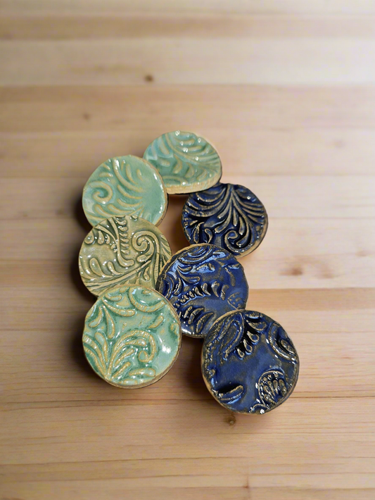 Handmade Ceramic fidgets for ADHD, PTSD, Spectrum etc