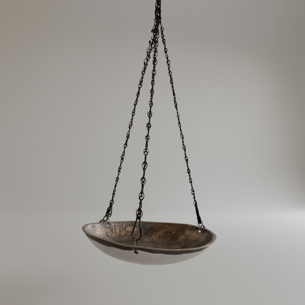 Bronze Age Bird Bath – Ceramic Sanctuary for Birds, Ø 19×5 cm