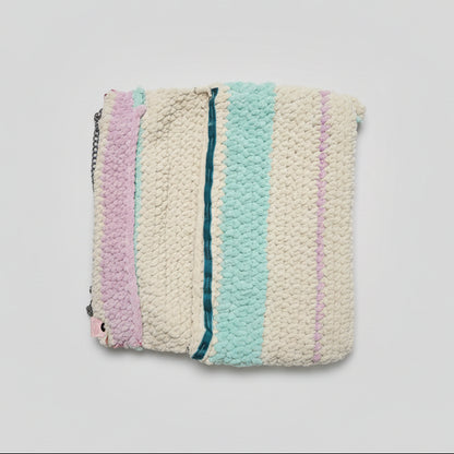 Butterfly Breeze Crochet Purse – Pastel Lightness Shoulder Bag, 28×16 cm by Hook and Hex