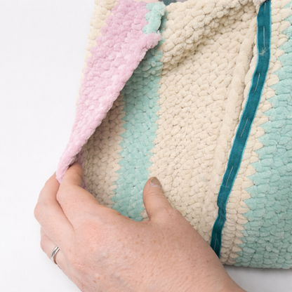 Butterfly Breeze Crochet Purse – Pastel Lightness Shoulder Bag, 28×16 cm by Hook and Hex