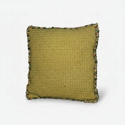 Butterfly Garden Crochet Cushion – Spring Vibes for Soft Corners, 34 × 34 cm by Hook & Hex