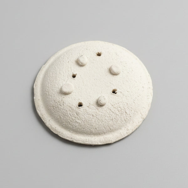 Cabinet of Creepers Handmade Ceramic Soap Dish – Insect & Moth Curiosity, Ø10 × 2 cm by Red Raven Pottery