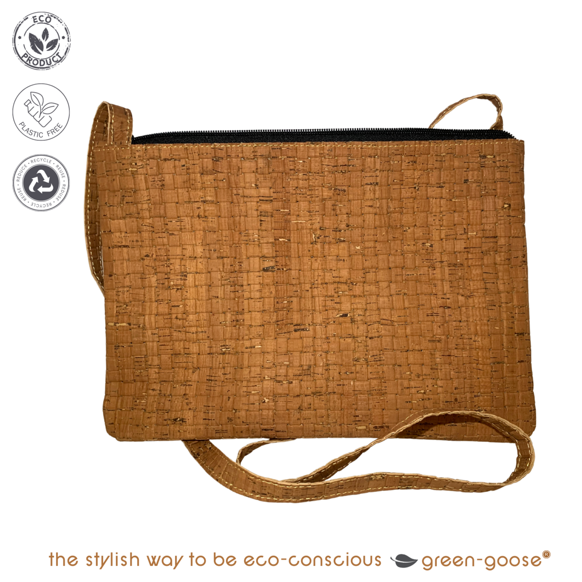 Eco-Chic Vegan Cork Shoulder Bag – Barren Earth Design