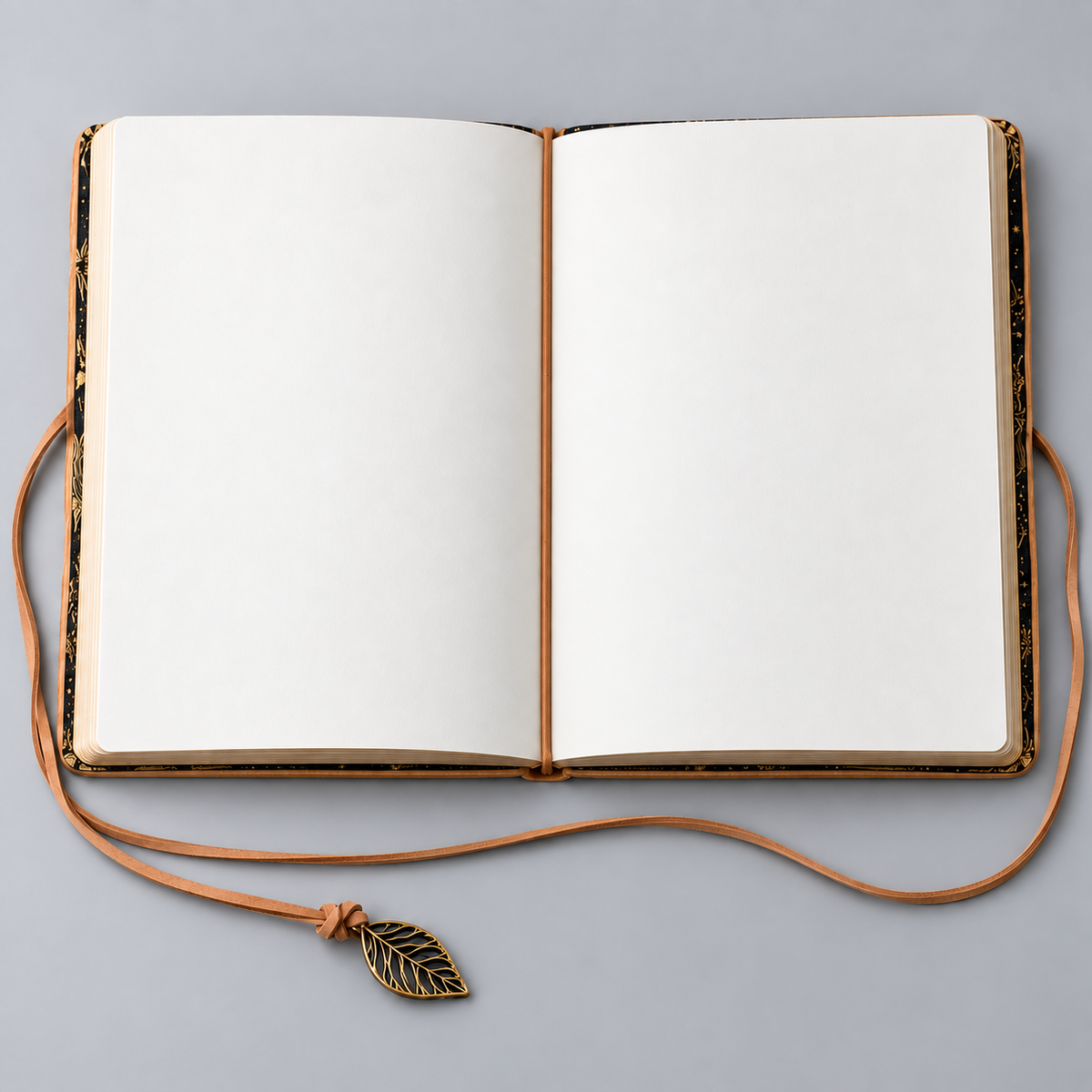 Celestial Sun or Moon Notebook – Reflection & Manifestation Journal, 18 × 12.5 cm