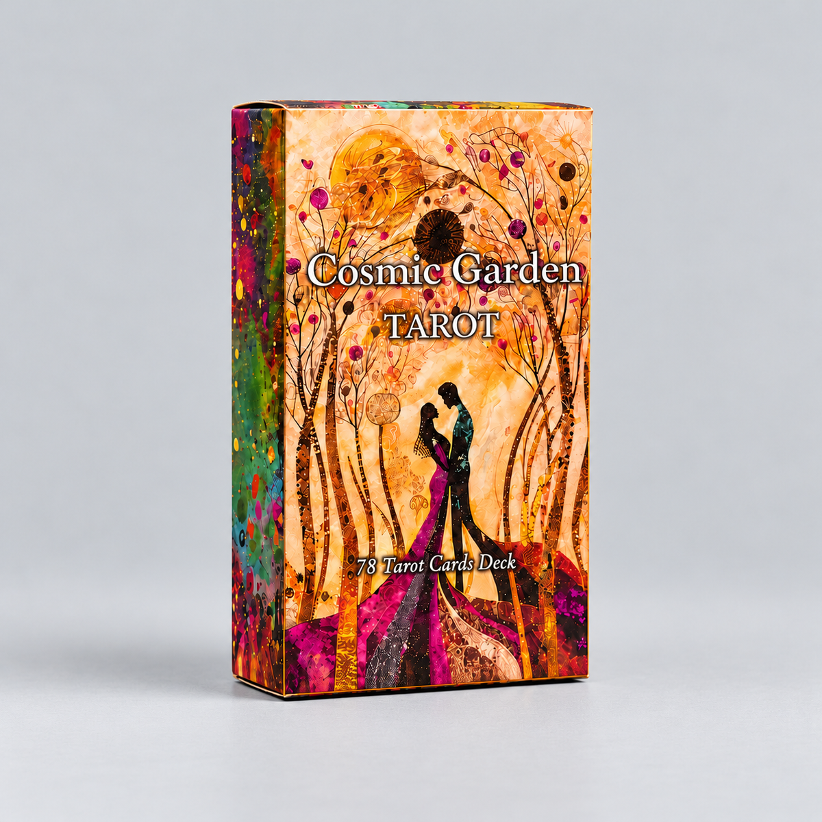 Cosmic Garden Tarot Deck – 78 Cards Where Nature Meets the Stars, 6 × 10 cm