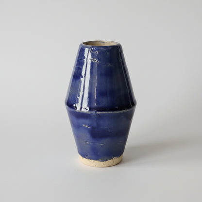 Crux Inversa Ceramic Mini Vase – Vessel Of Inner Sovereignty, Ø6×10 cm by Red Raven Pottery
