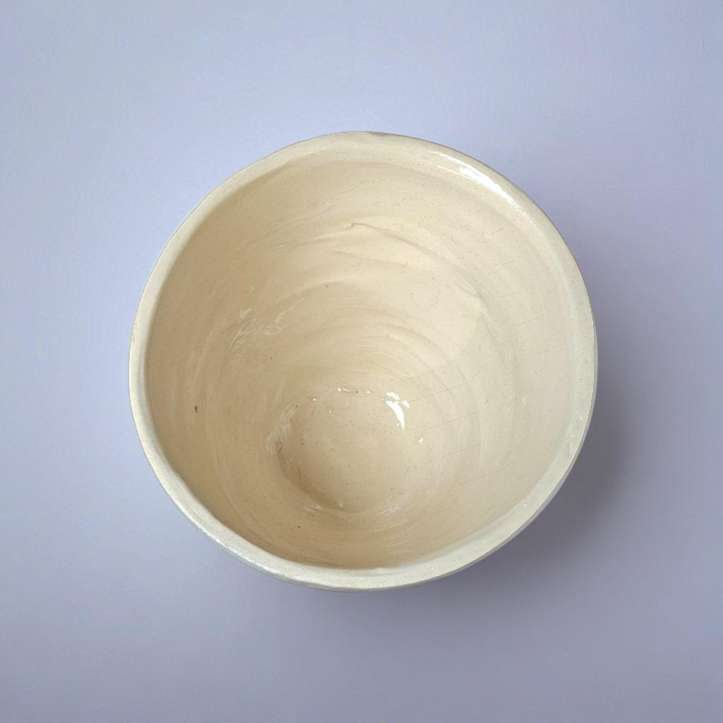 Dandelion Drift Ceramic Planter – Vintage Blue Whimsy, Ø11×10 cm by Red Raven Pottery