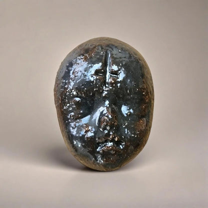Doll Face Fridge Magnets – Occult Ceramic Ornaments, 4×3 cm, various designs by Red Raven Pottery