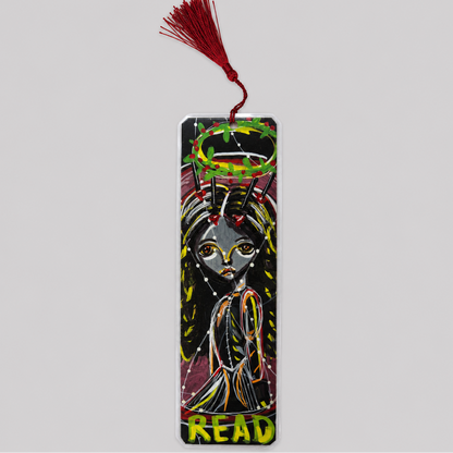 Enchanted Souls Illustrated Bookmark – Spooky Season Reading Companion, 18 cm by Hook & Hex