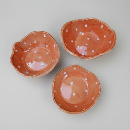 Fairy Ring Ceramic Bowl – Mushroom Pedestal, Various Sizes by Red Raven Pottery