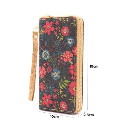 Eco Chic Vegan Cork Wallet – Geometric Circle Design