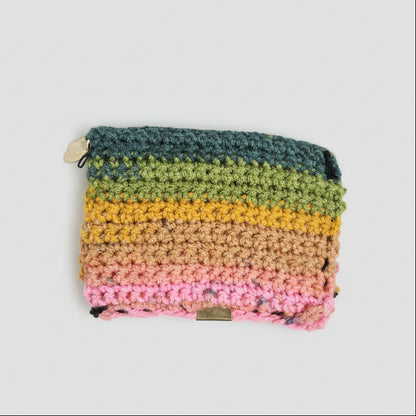 Forest Moth Crochet Wallet – Woodland Dawn Purse, 15×11 cm by Hook & Hex