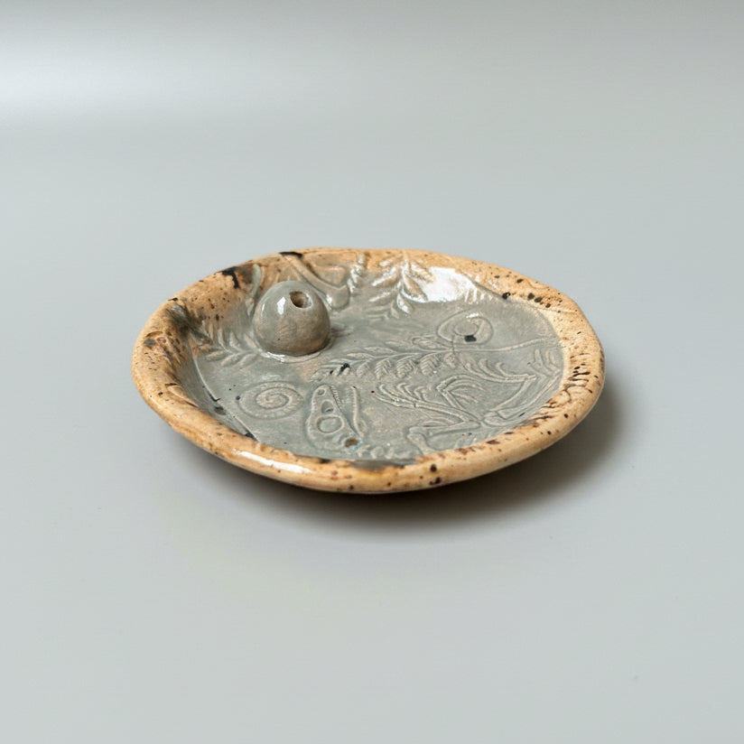 Fossil Field Ceramic Set – Excavated Impressions, various designs by Red Raven Pottery