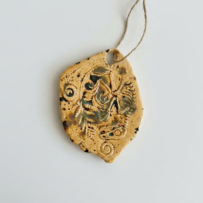 Fossil Field Ceramic Set – Excavated Impressions, various designs by Red Raven Pottery