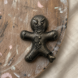 Frostbitten Gingerdead Plaster Fridge Magnet - Horror Studio Cast Ornament, 8 x 7 x 1 cm