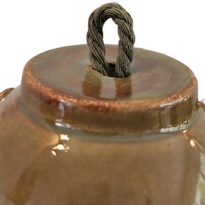 Greenwild Ceramic Bird Feeder & Shelter – Quiet Garden Refuge, Ø10×12 cm by Red Raven Pottery