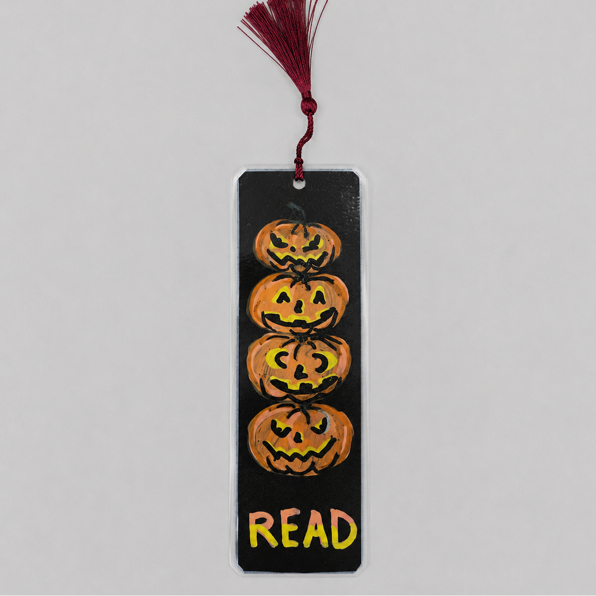 Halloween Nights Illustrated Bookmark – Spooky Reading Companion, 18 cm by Hook & Hex