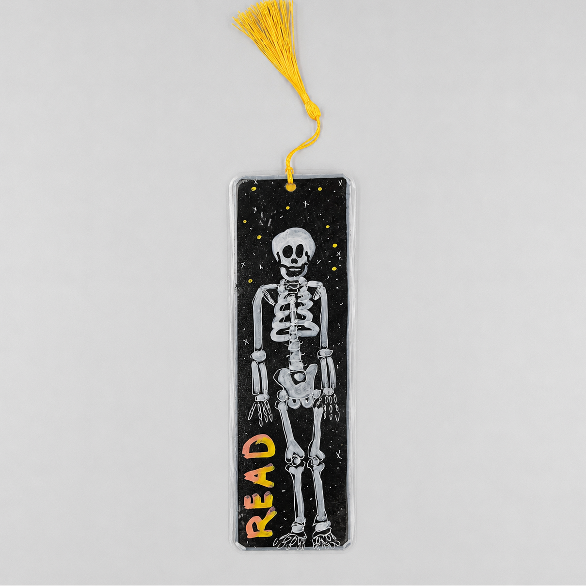 Haunted Companions Illustrated Bookmark – Halloween Reading Companion, 18 cm by Hook & Hex