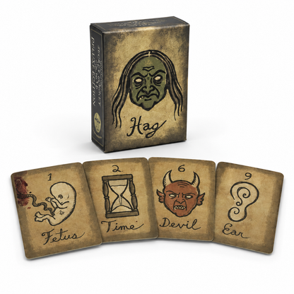 Hidden Truth Oracle Deck – Secrets Behind The Veil, 88 cards, 6.5×9 cm