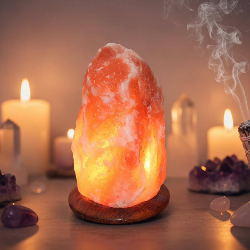 Himalayan Salt Ember Light - Lamp for Natural Calm 15 x 31cm