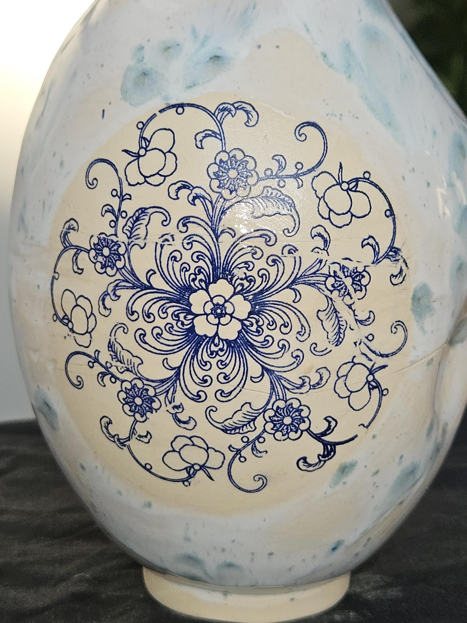 BLUE & WHITE flower vase