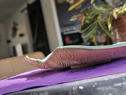 Handmade small dish jade