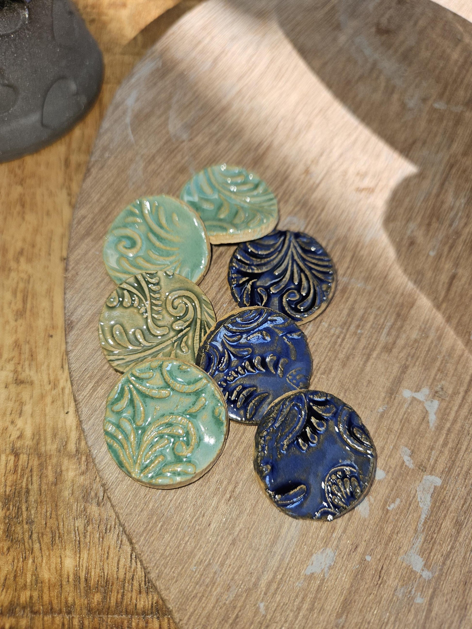 Handmade Ceramic fidgets for ADHD, PTSD, Spectrum etc
