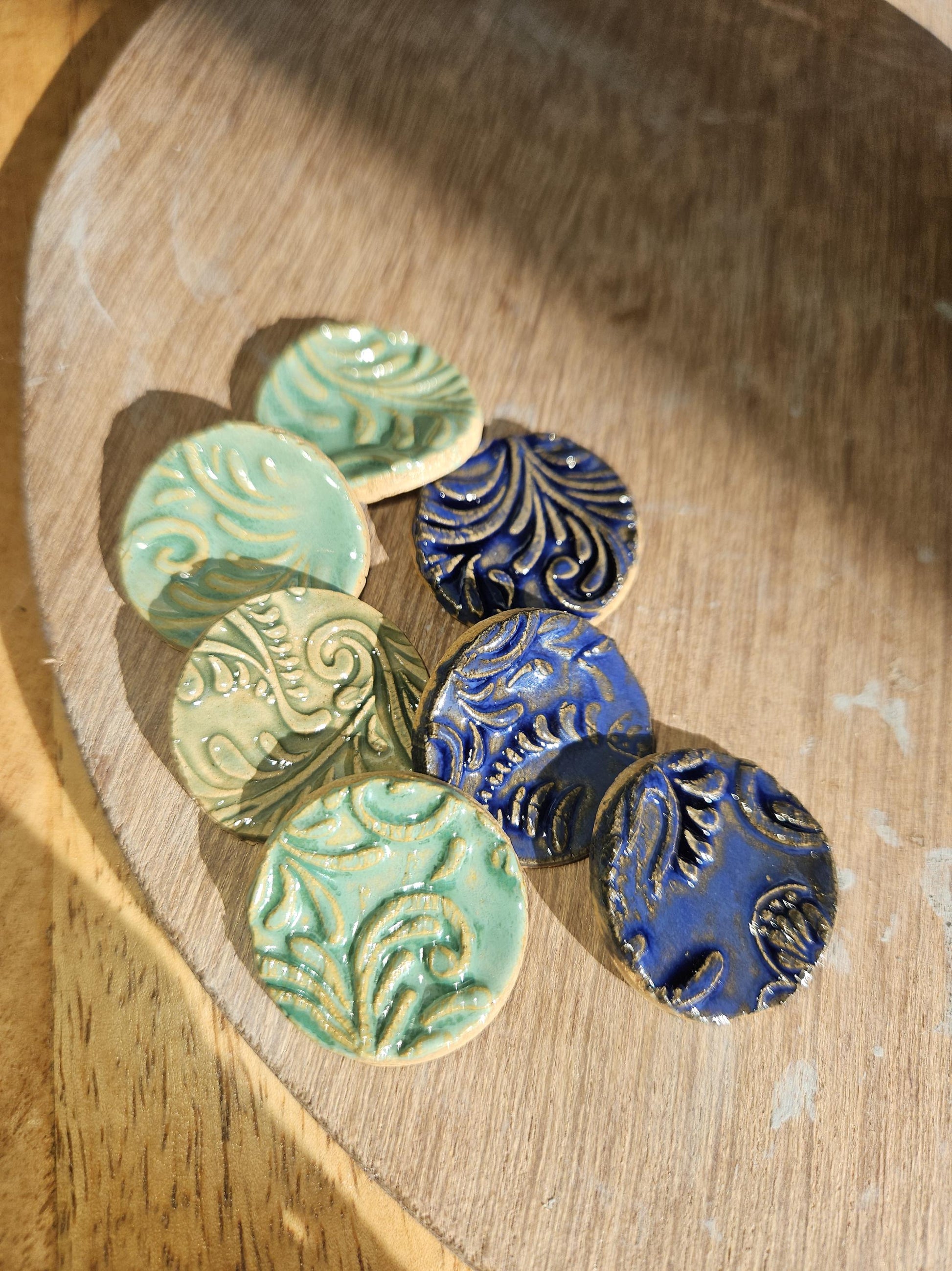 Handmade Ceramic fidgets for ADHD, PTSD, Spectrum etc