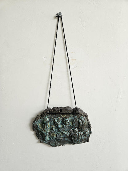 Handmade Cactus landscape wallart