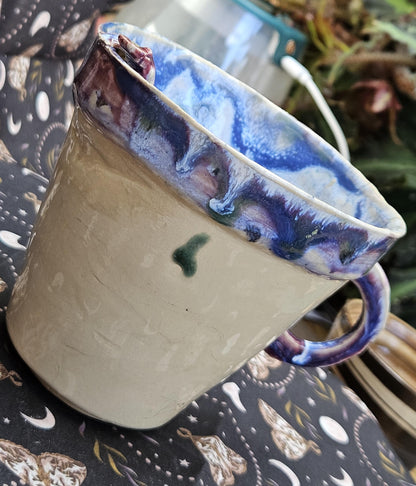 Handmade drowning doll teacup