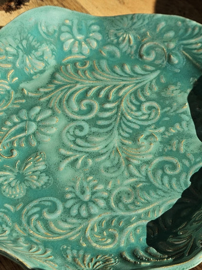 Handmade small dish jade