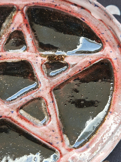 Handmade altar dish medium pentagram