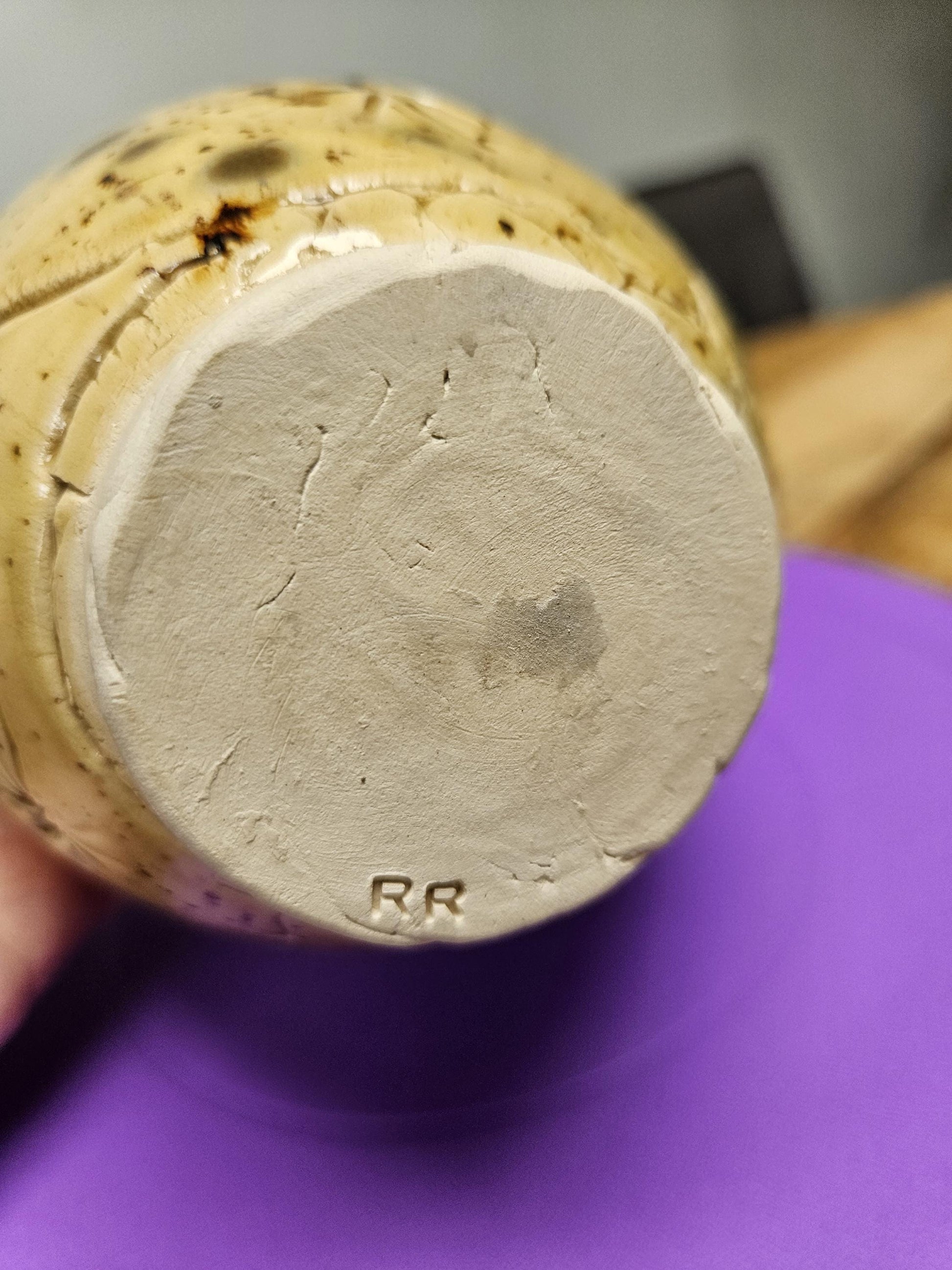 Handmade spider bowl