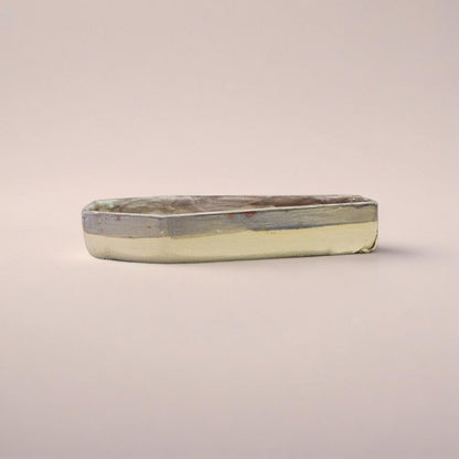 Ceramic Coffin Trinket Dish – Handmade 15x7 cm Bowl with Moth or Scorpion
