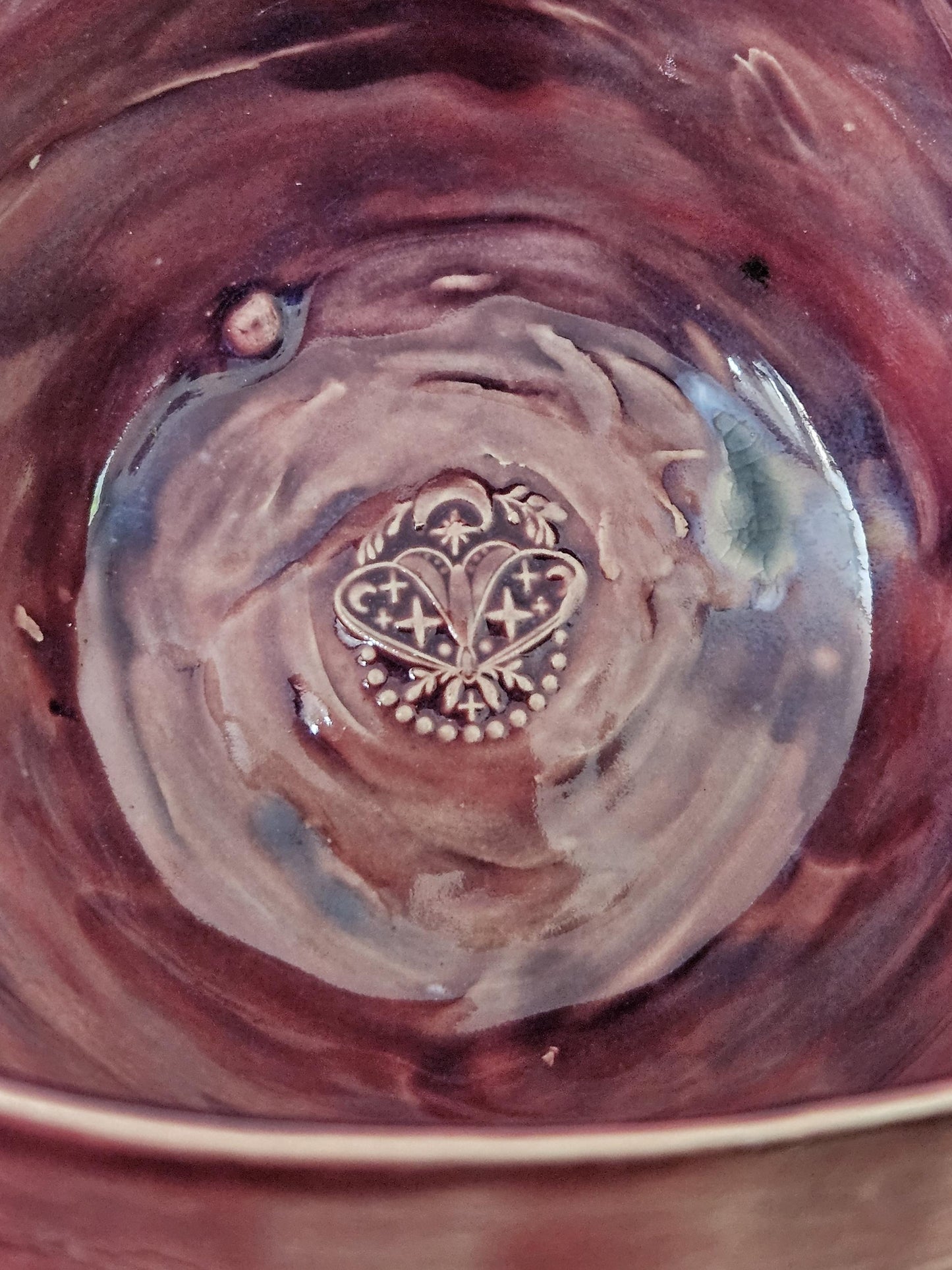 Witch Sigil Mini Bowl – Ritual-Inspired, Lightweight & Hand-Glazed