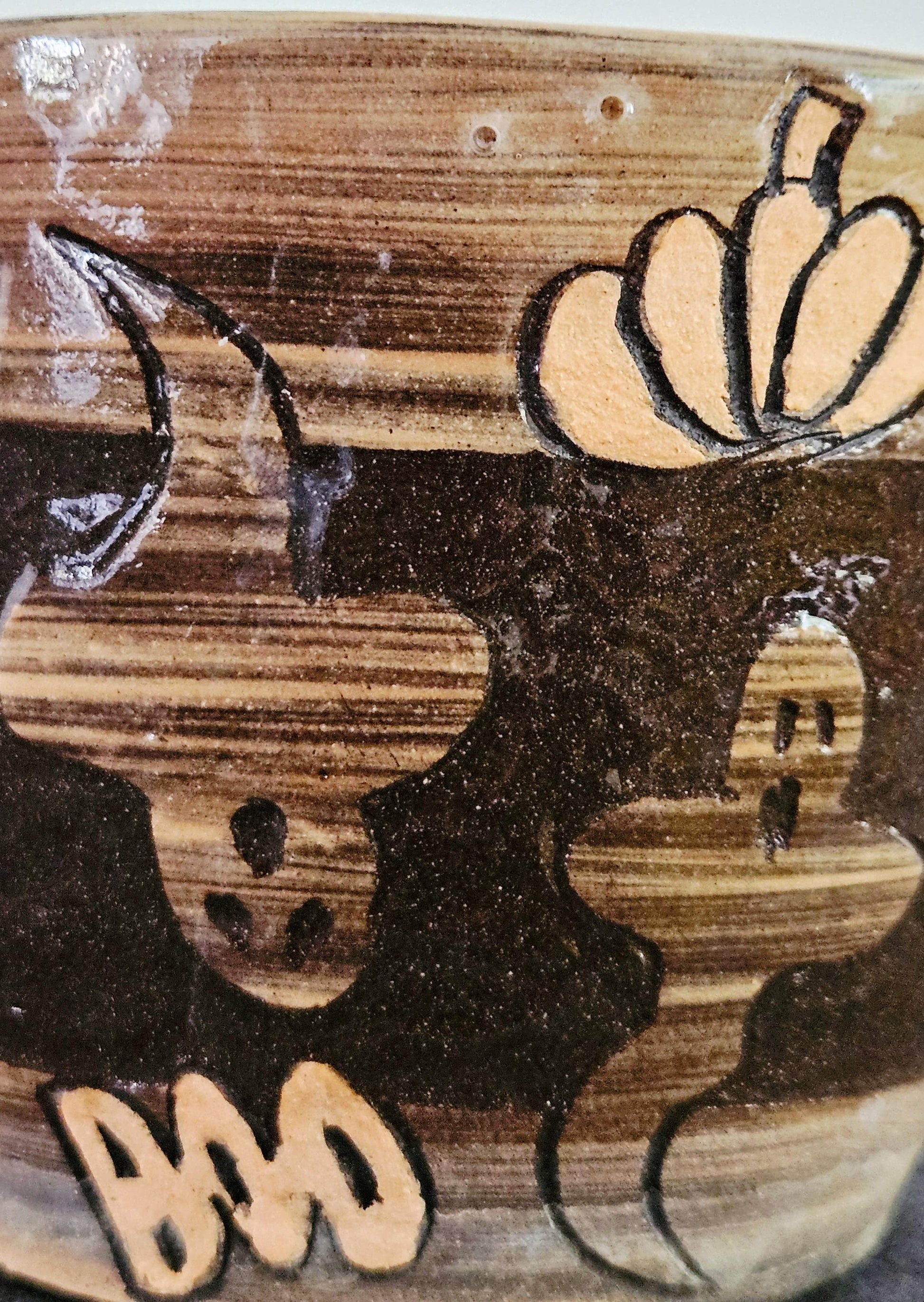 Haunted Pumpkin Planter – Spooky Whimsy Ceramic Pot, Ø 12 × 10 cm