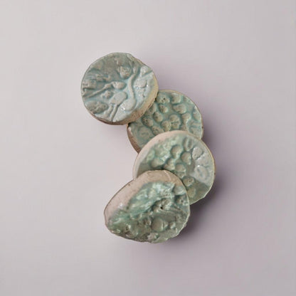 Gothic Swarm Ceramic Fidgets – Grounding Tokens for ADHD, PTSD & Spectrum Relief, Ø2×0.5 cm