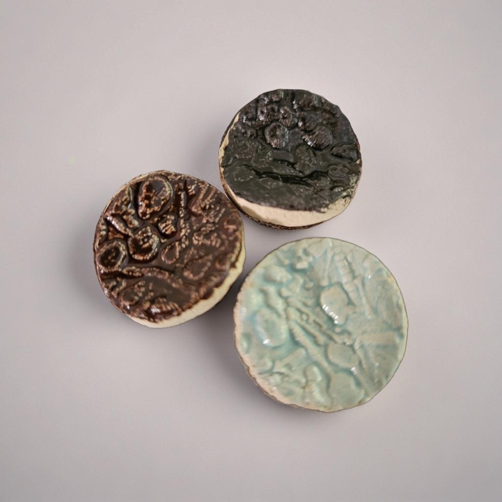 Gothic Swarm Ceramic Fidgets – Grounding Tokens for ADHD, PTSD & Spectrum Relief, Ø2×0.5 cm