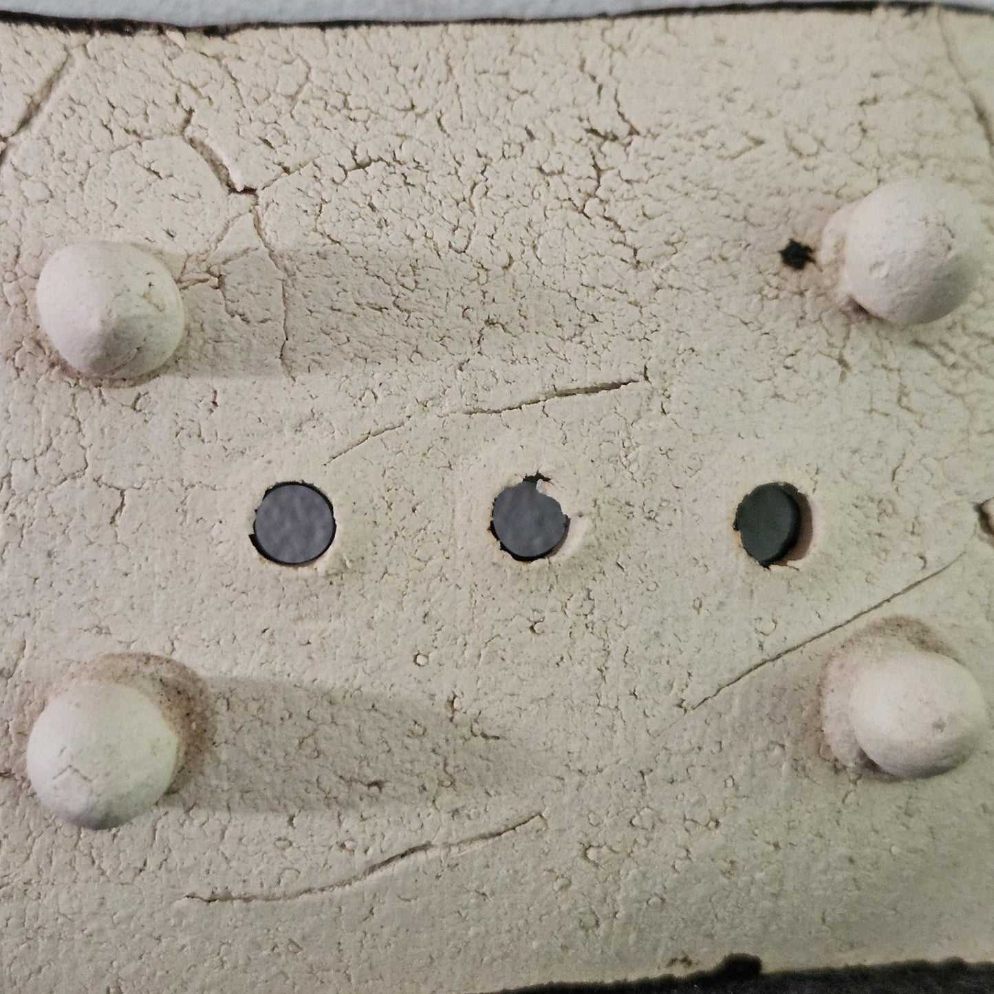 Graveyard Reverie Rectangular Soap Dish – Gothic Ceramic Resting Place, 8×5 cm