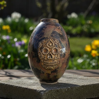 Life on Mars Ceramic Vase – Sweet Otherworldly Memories Ø 12 × 17 cm by Red Raven Pottery