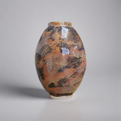 Life on Mars Ceramic Vase – Sweet Otherworldly Memories Ø 12 × 17 cm by Red Raven Pottery
