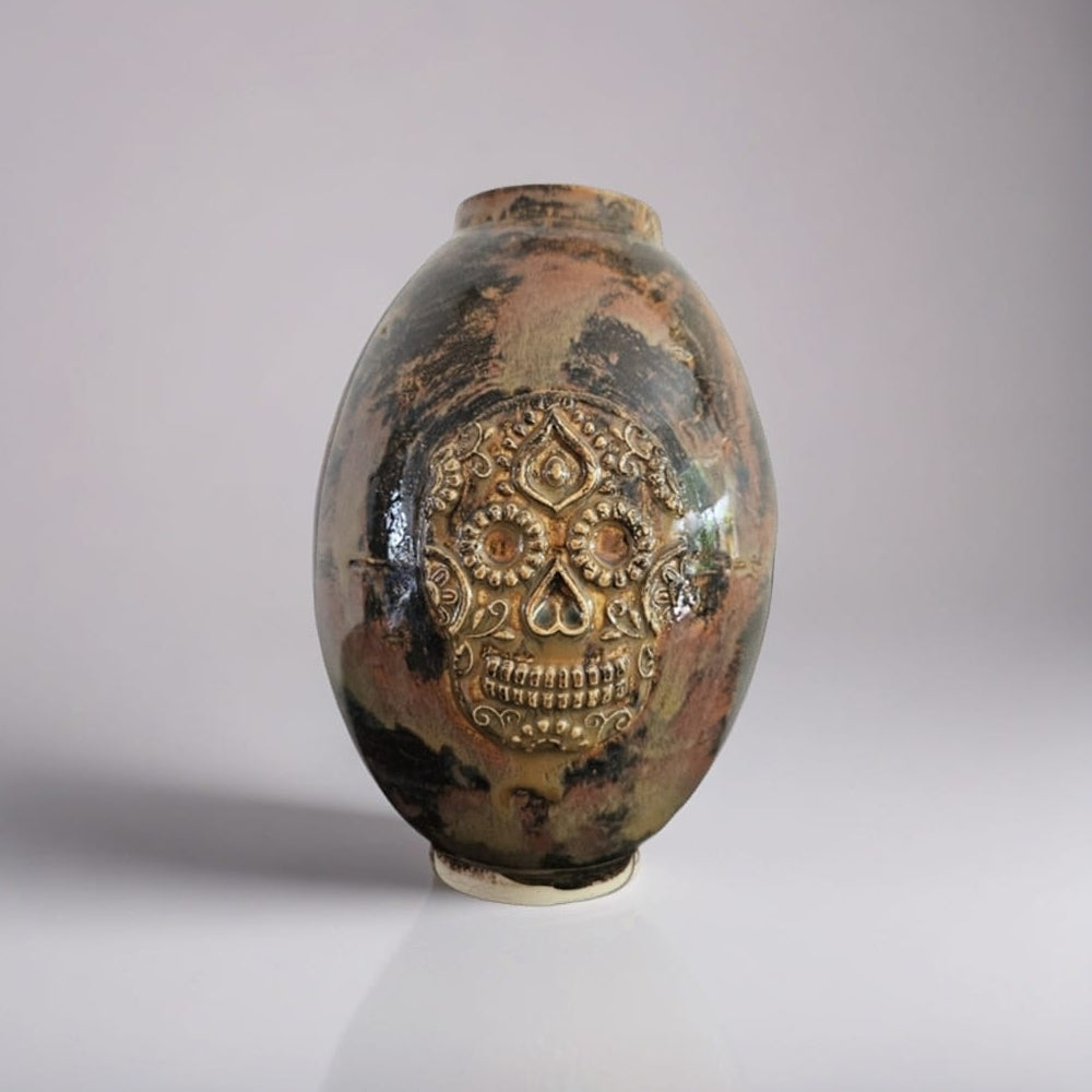 Life on Mars Ceramic Vase – Sweet Otherworldly Memories Ø 12 × 17 cm by Red Raven Pottery