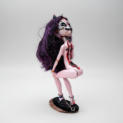 Lillith Spawn Painted Horror Doll – Customized Gothic Figurine, 27 cm by Hook & Hex