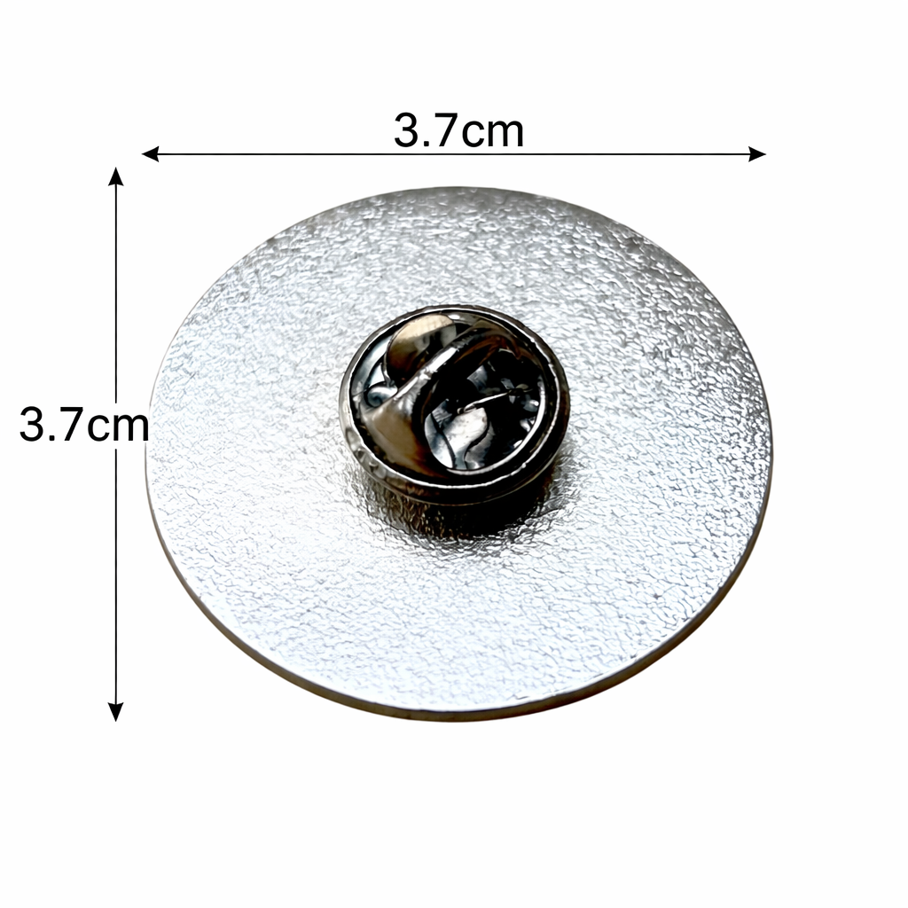 Me? Sarcastic? Lapel Pin – Deadpan Wit Metal Badge, 3.7 × 3.7 cm