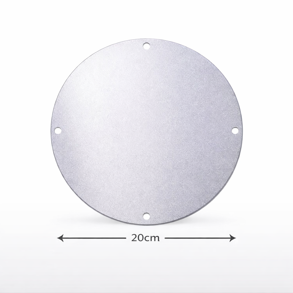 Mentally Unstable Metal Sign – Vintage Dark Humor Wall Art, Ø20 cm