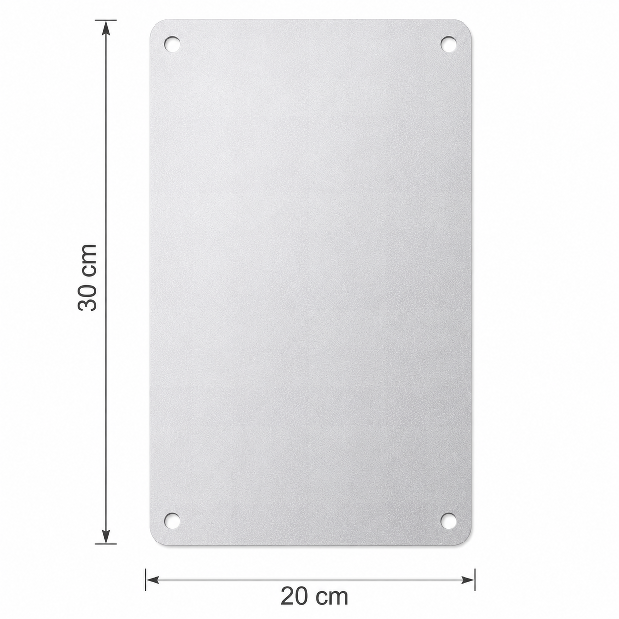 Metal Sign – Wall Art, 20×30 cm